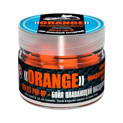 Бойлы плавающие Sonik Baits Fluo Pop-Ups Orange-Tangerine Oil(Мандариновое масло) 14мм 90мл