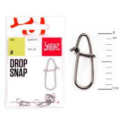 Застежки Lucky John Drop Snap №002 12 кг 8шт