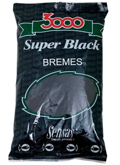 Прикормка Sensas 3000 Super Black 1kg