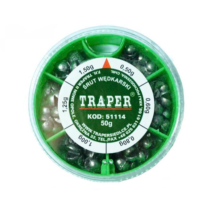 Набор дроби Traper (крупная 50 гр)