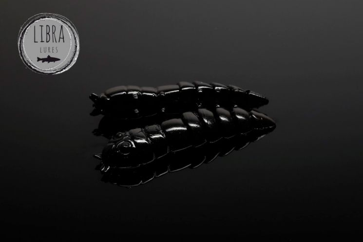Приманка Libra Lures Kukolka 27 (040 Black) (Криль) (2,7см) 15 шт.