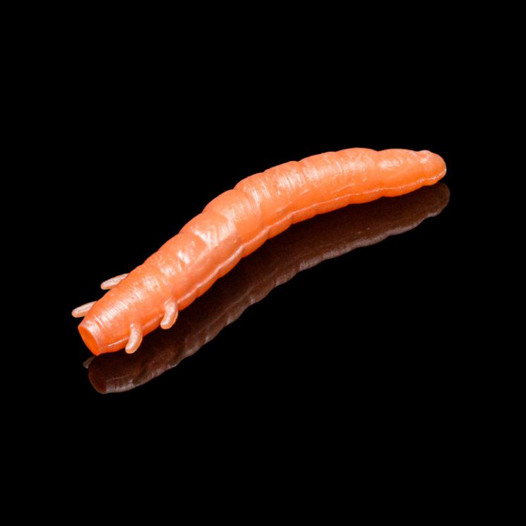Приманка Soorex King Worm 55мм (1.8г, 7 шт) цвет 405 Персик, аромат - Тутти-Фрутти