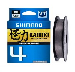 Леска плетёная Shimano Kairiki 4 PE 0.06мм 4.4кг 150м серая