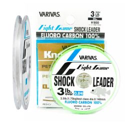 Флюорокарбон Varivas Light Game Shock Leader Fluoro 3lb (0,148мм, 1,75кг) 30м