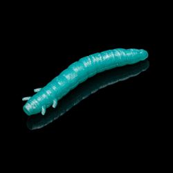 Приманка Soorex King Worm 55мм (1.8г, 7 шт) цвет 406 Аквамарин, аромат - Голубика