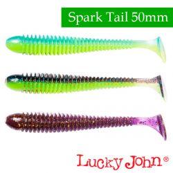 Силиконовые приманки Lucky John Pro Series Spark Tail 2.0″