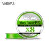 Плетеная леска VARIVAS Max Power PE X8 #0.6 150м Lime green