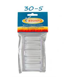 Набор силиконовых кембриков Stonfo 30-5, d 0.7-2.0mm