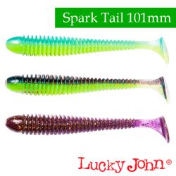 Силиконовые приманки Lucky John Pro Series Spark Tail 4.0″