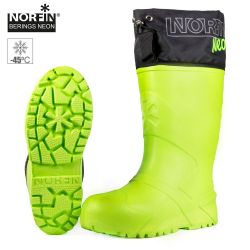 Сапоги зимние Norfin Berings Neon с манжетой (размер 46-47)