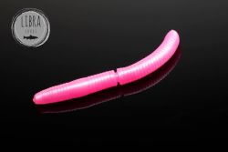 Приманка Libra Lures Fatty D'Worm 75 (018 Pink pearl) (Сыр) (7,5см) 8 шт.