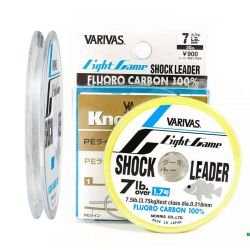 Флюорокарбон Varivas Light Game Shock Leader Fluoro 7lb (0,218мм, 3,75кг) 30м