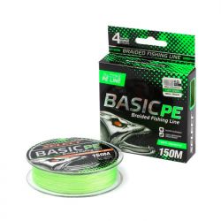 Леска плетеная Select Basic PE 150м (0,04мм) Light green