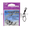 Вертлюг роликовый с застежкой Kosadaka 3277BN-12 "Diamond nice snap" №12, 6kg (7шт.)