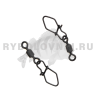 Вертлюг роликовый с застежкой Kosadaka 3277BN-12 "Diamond nice snap" №12, 6kg (7шт.)