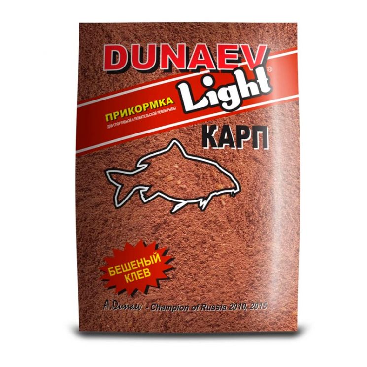 Прикормка Dunaev Light 0.75кг Карп
