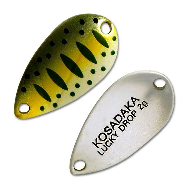 Блесна колеблющаяся Kosadaka Trout Police Lucky Drop (2 г) 400