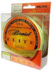 Плетеная леска Salmo Elite Braid 125m Yellow