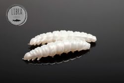 Приманка Libra Lures larva 35 (004 Silver pearl) (Сыр) (3,5см) 12 шт.