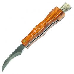 Нож грибника Kosadaka складной со щеткой 19см/11.5см N-M55 