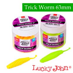 Силиконовые приманки Lucky John Pro Series Trick Worm 2.5″