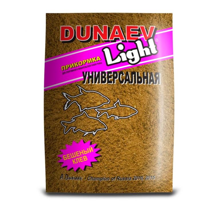 Прикормка Dunaev Light 0.75кг Универсальная