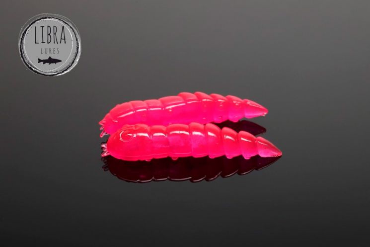 Приманка Libra Lures Kukolka 42 (019 Hot pink limited edition) (Сыр) (4,2см) 10 шт.