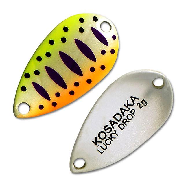 Блесна колеблющаяся Kosadaka Trout Police Lucky Drop (2 г) G13