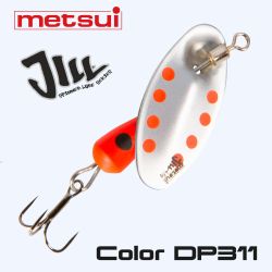 Вращающаяся блесна Metsui JILL 2.5 г, цвет DP311