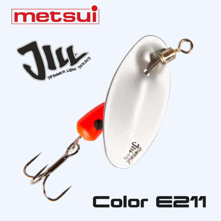 Вращающаяся блесна Metsui JILL 2.5 г, цвет E211