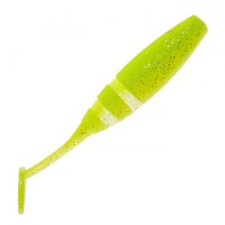 Силиконовая приманка Narval Loopy Shad (90мм,6г) 004-Lime Chartreuse