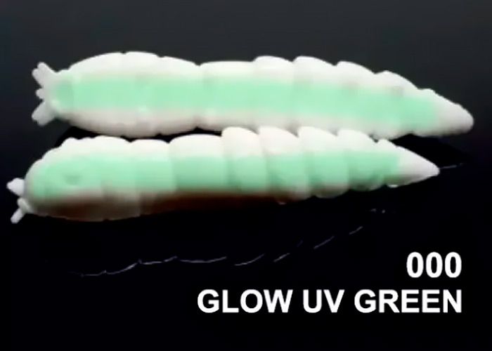 Приманка Libra Lures Kukolka 42 (000 Glow) (Сыр) (4,2см) 10 шт.
