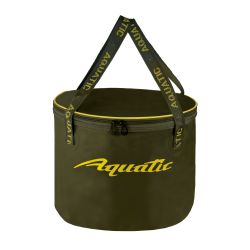 Герметичное ведро Aquatic В-15Х с крышкой 24л (цвет: хаки)