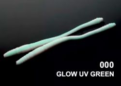 Приманка Libra Lures Dying Worm 70 (000 Glow) (Сыр) (7см) 15 шт.