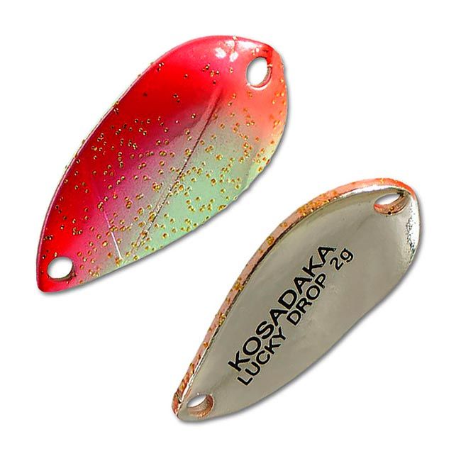 Блесна колеблющаяся Kosadaka Trout Police Lucky Drop (2 г) O58