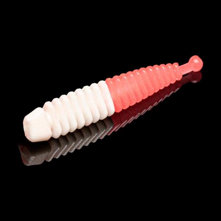Приманка Soorex Tail 64мм (1.5г, 6 шт) цвет 226 Белый-розовое свечение, аромат - Банан