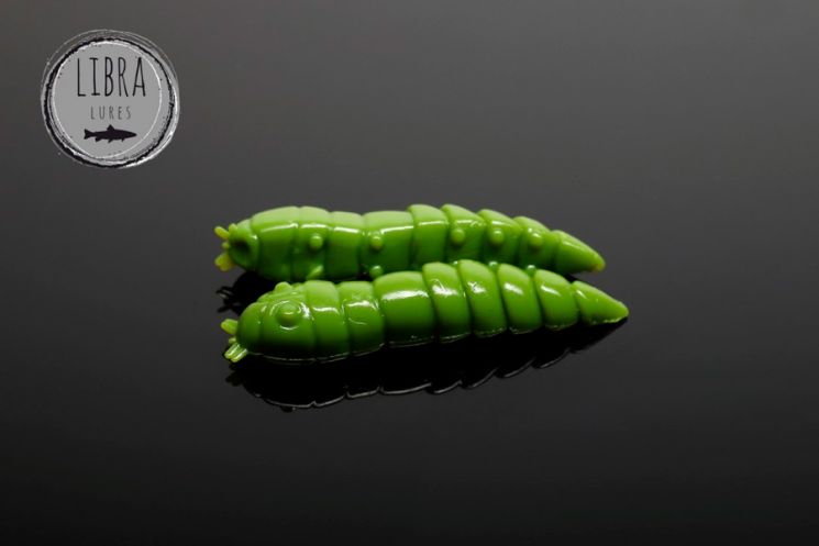 Приманка Libra Lures Kukolka 42 (031 Olive) (Сыр) (4,2см) 10 шт.