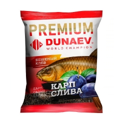 Прикормка "Dunaev Premium" Карп-Карась-Сазан 1кг Слива