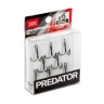 Крючки тройные Lucky John Predator LJH234 №8, 8 шт.