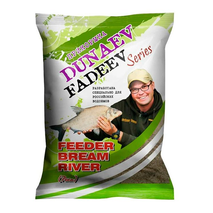 Прикормка Dunaev Fadeev 1кг Feeder Bream River