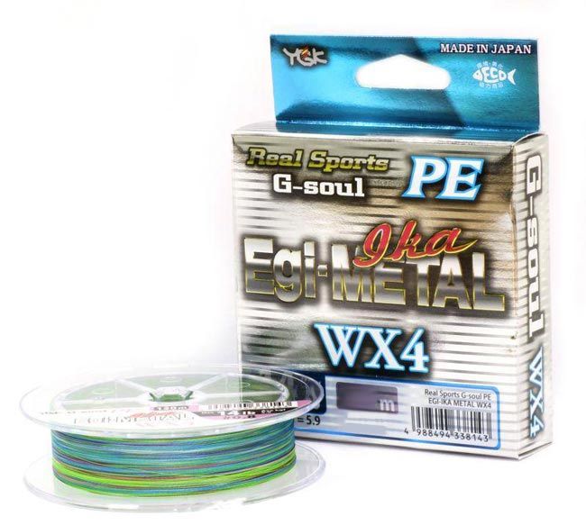Леска плетёная YGK G-Soul PE EGI Metal 150m
