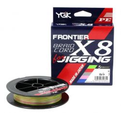 Леска плетёная YGK Frontier Braid Cord X8 For Jigging X8 200m