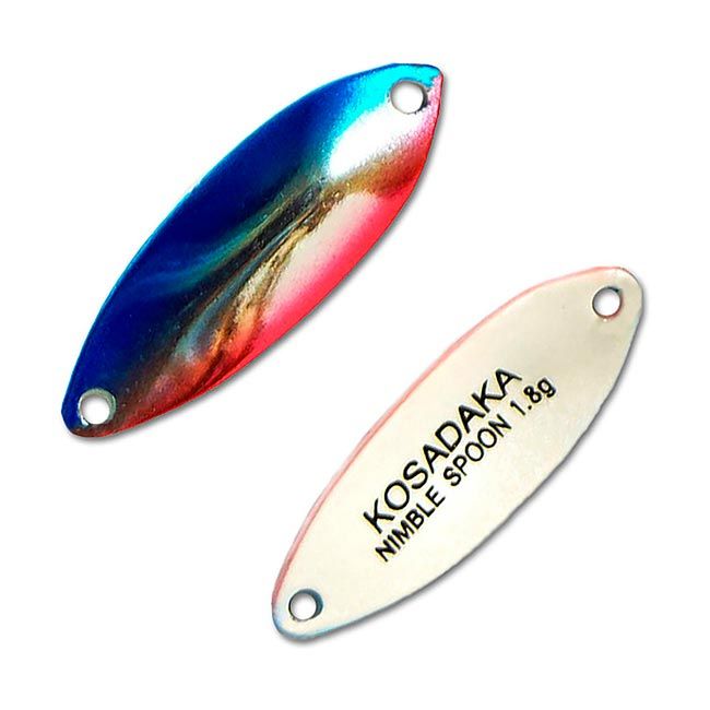 Блесна колеблющаяся Kosadaka Trout Police Nimble Spoon (1.8 г) M38