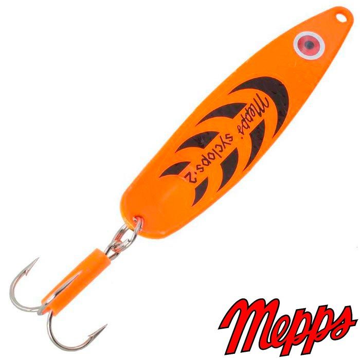 Блесна Mepps Syclops 2 Fluo Orange 7,5см 17г