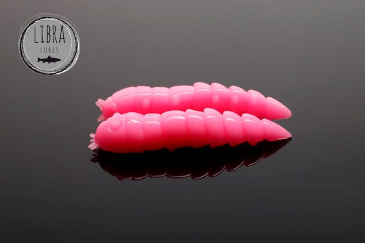 Приманка Libra Lures Kukolka 42 (017 Bubble gum) (Криль) (4,2см) 10 шт.