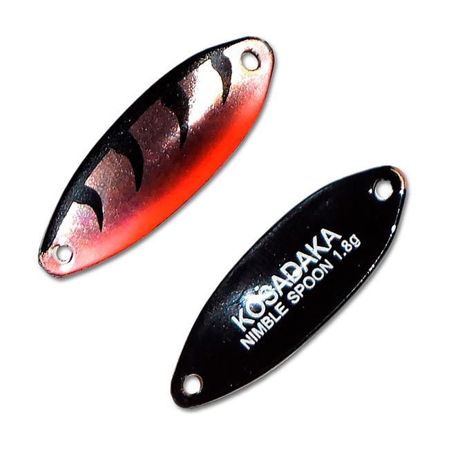 Блесна колеблющаяся Kosadaka Trout Police Nimble Spoon (1.8 г) R13