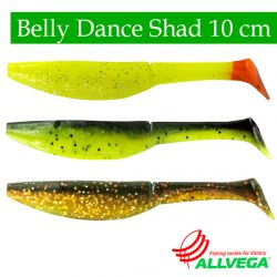 Силиконовые приманки Allvega Belly Dance Shad 10cm