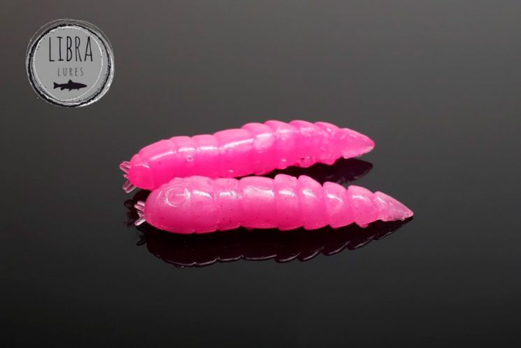 Приманка Libra Lures Kukolka 42 (018 Pink pearl) (Криль) (4,2см) 10 шт.