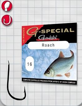 Крючок одинарный Gamakatsu G-Special Roach B 10 шт.