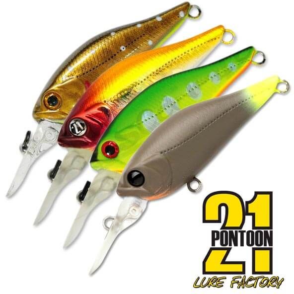Воблер Pontoon 21 Cheerful 34F-SR